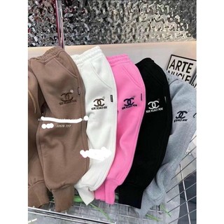 Quần jogger bé gái 🍓 Quần nỉ bom cao cấp cho bé trai bé gái