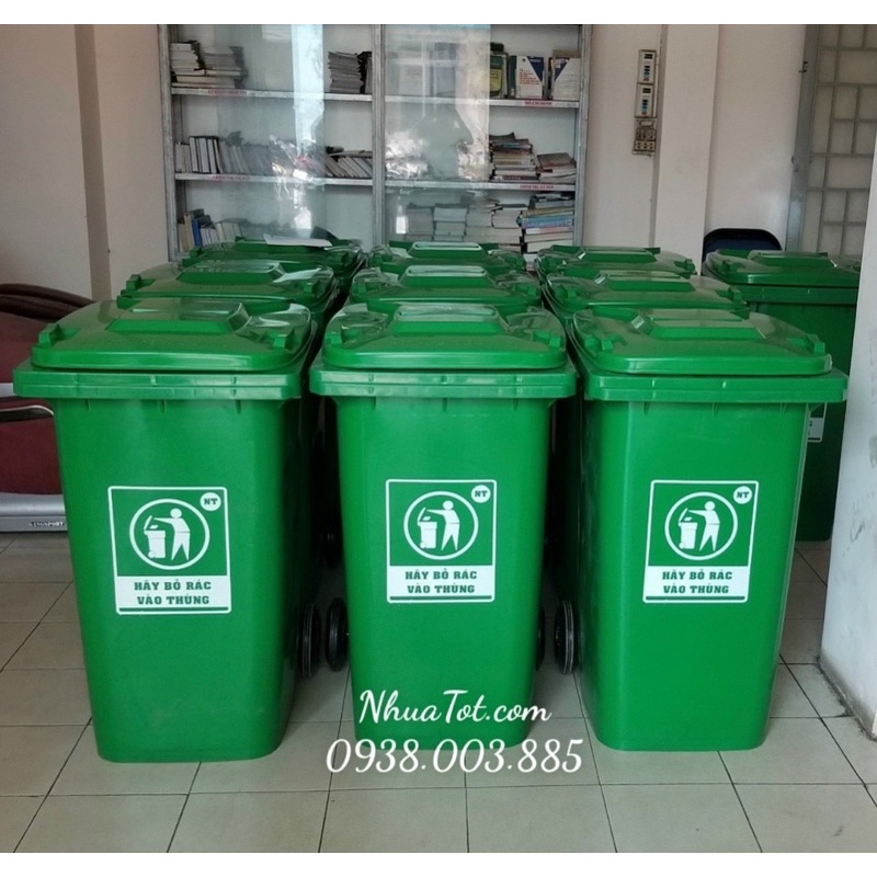 Thùng Rác 240 Lít - Bảo Hành 2 Năm - Ưu Đãi Giá Sốc - Giảm Giá Khủng