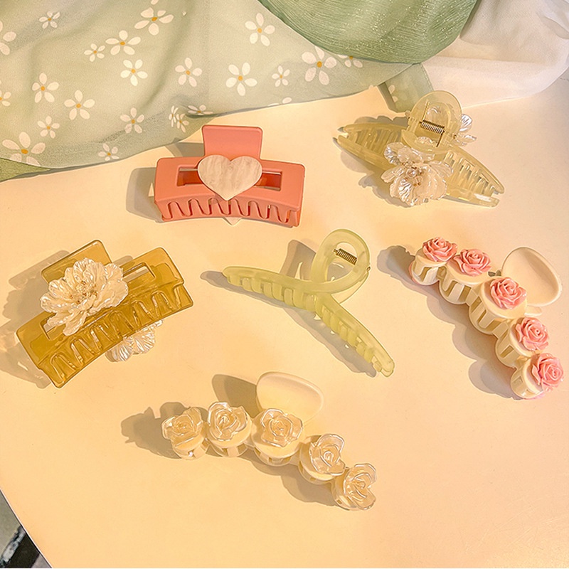 Kẹp Tóc Màu Kẹo Ngọt Họa Tiết Hoạt Hình Phong Cách Nhật Bản Cho Nữ