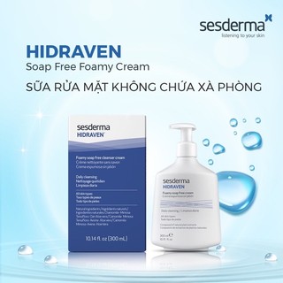 Sữa rửa mặt Sesderma Hidraven cho mọi loại da 300ml