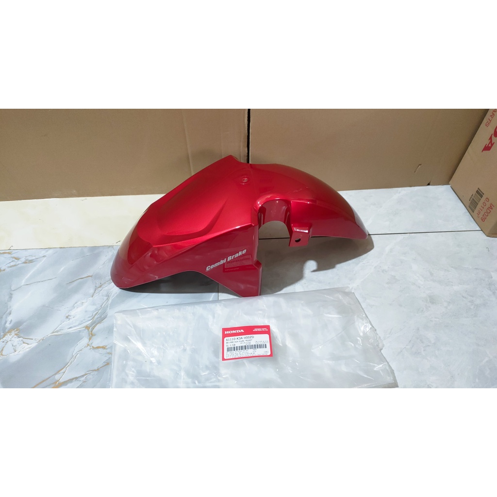 Chắn bùn trước - dè trước HONDA AIR BLADE 125 năm 2023 màu Đỏ. *R340* 61110K3AV00ZD