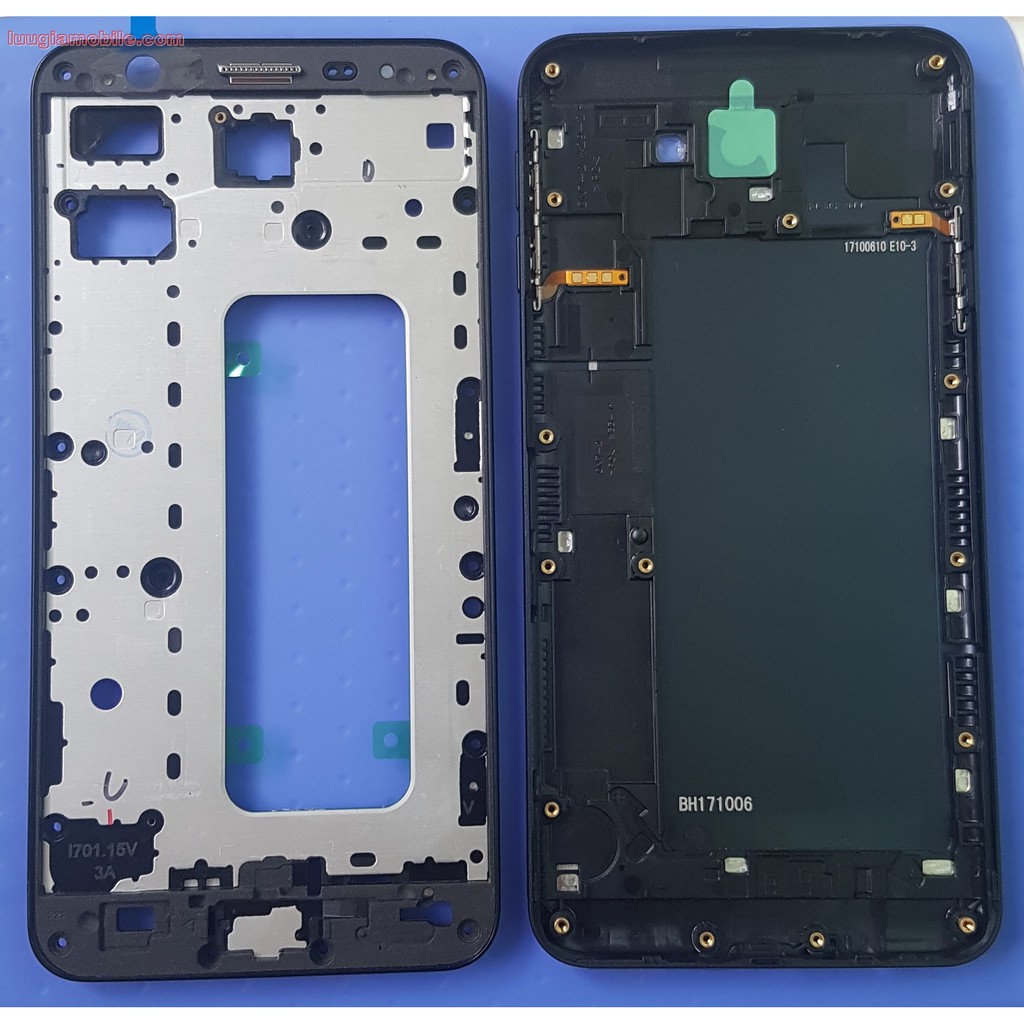 Bộ vỏ Samsung J7 Prime / G610 zin