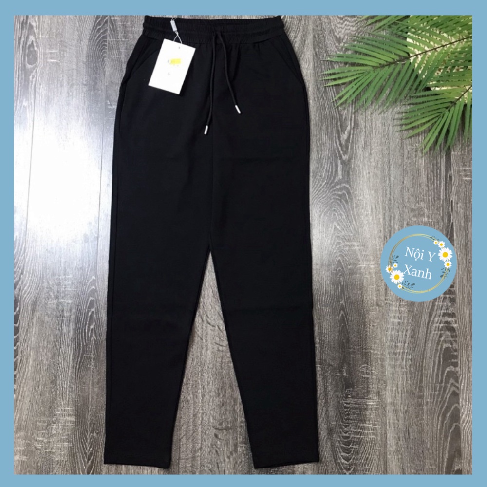 Quần Thể Thao Nữ VNXK Quần Umi Hàn Đen Trơn Thiết Kế Gân Mong Sau Tôn Dáng nội y xanh -  chất đẹp