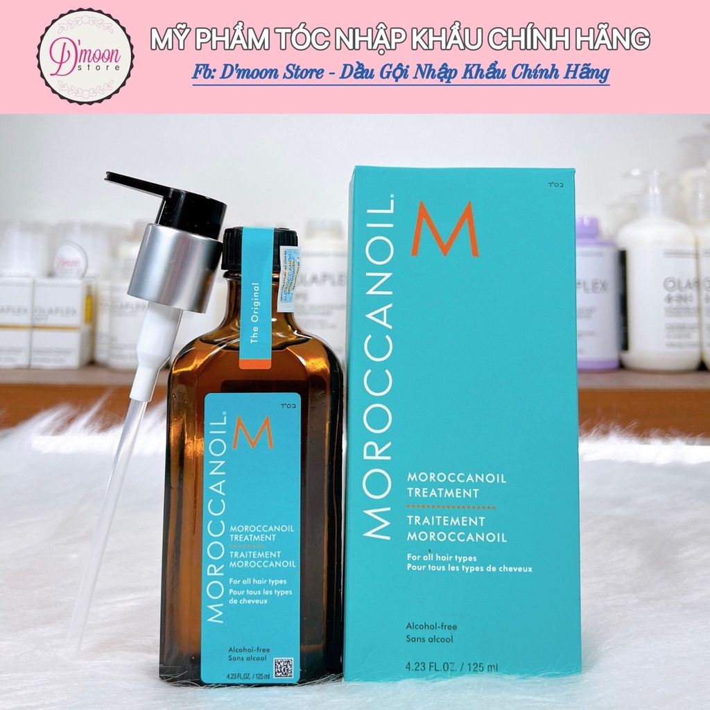 DẦU DƯỠNG TÓC MOROC TREATMENT LIGHT cho tóc mỏng hoặc sáng màu hoặc treatment dành  cho mọi loại tóc 100ml-200ml