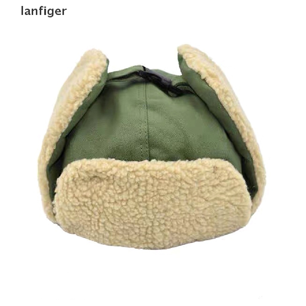 Mũ Trùm Tai Giữ Ấm Mùa Đông Phong Cách Nga Cho Nam Nữ