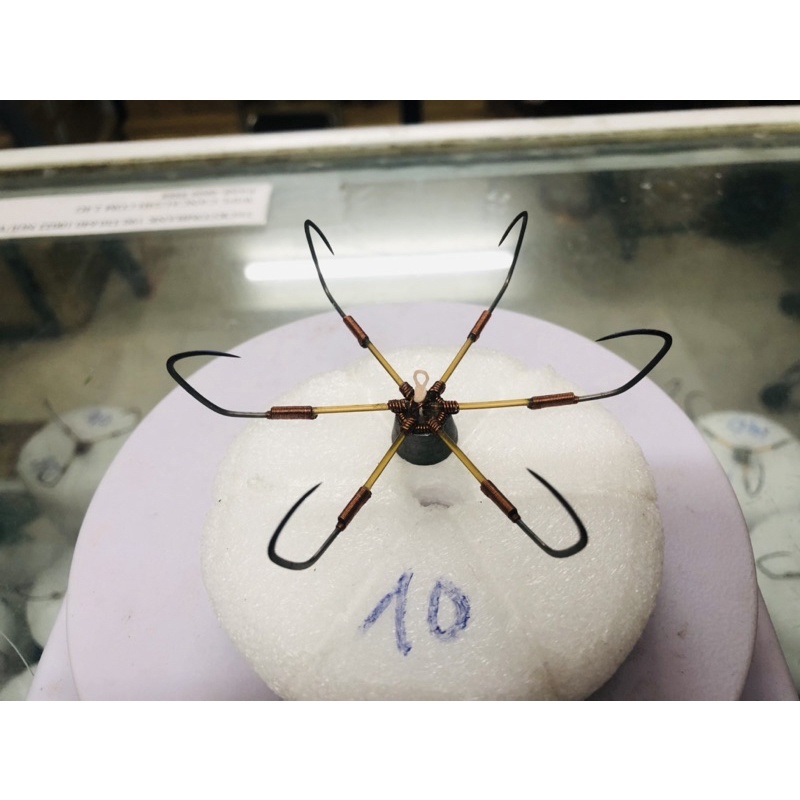 Lưỡi câu lục 10 dáng Mác Chuyên gia câu cá trắm đen săn hàng