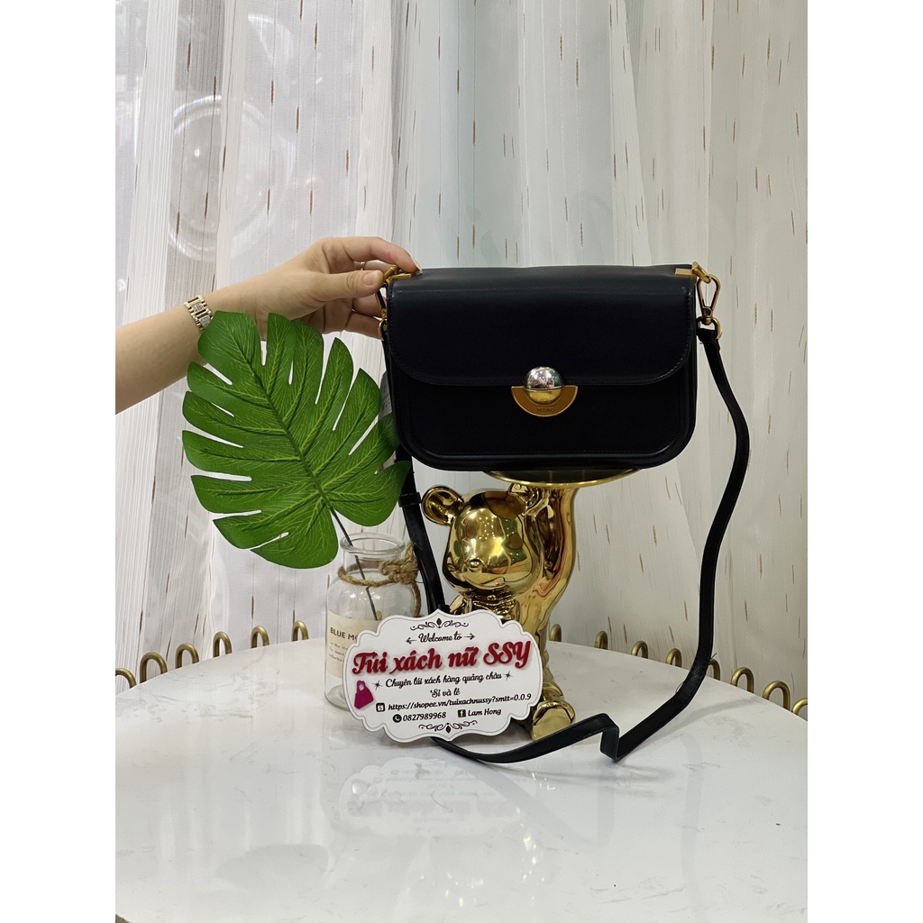 Túi xách nữ đeo chéo nữ 3 màu khoá tròn Hot Trend 2023
