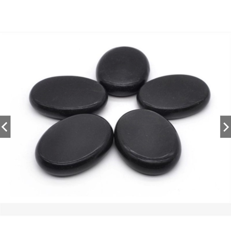 Đá Nóng, Đá Massage Body Tròn 8x6cm ,Oval 8x8cm,Kẹp Chân 3x4cm Đả Thông Kinh Lạc Dưỡng Sinh