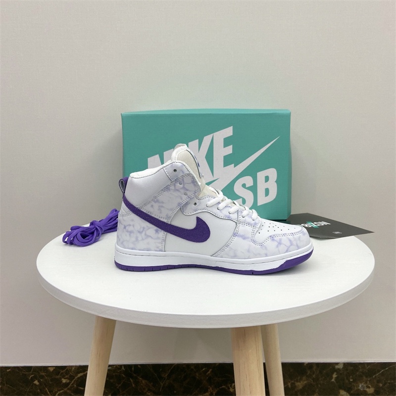 Giày Sneakers Nike SB Dunk Lavender 100% Chính Hãng Cổ Cao Thời Trang Unisex