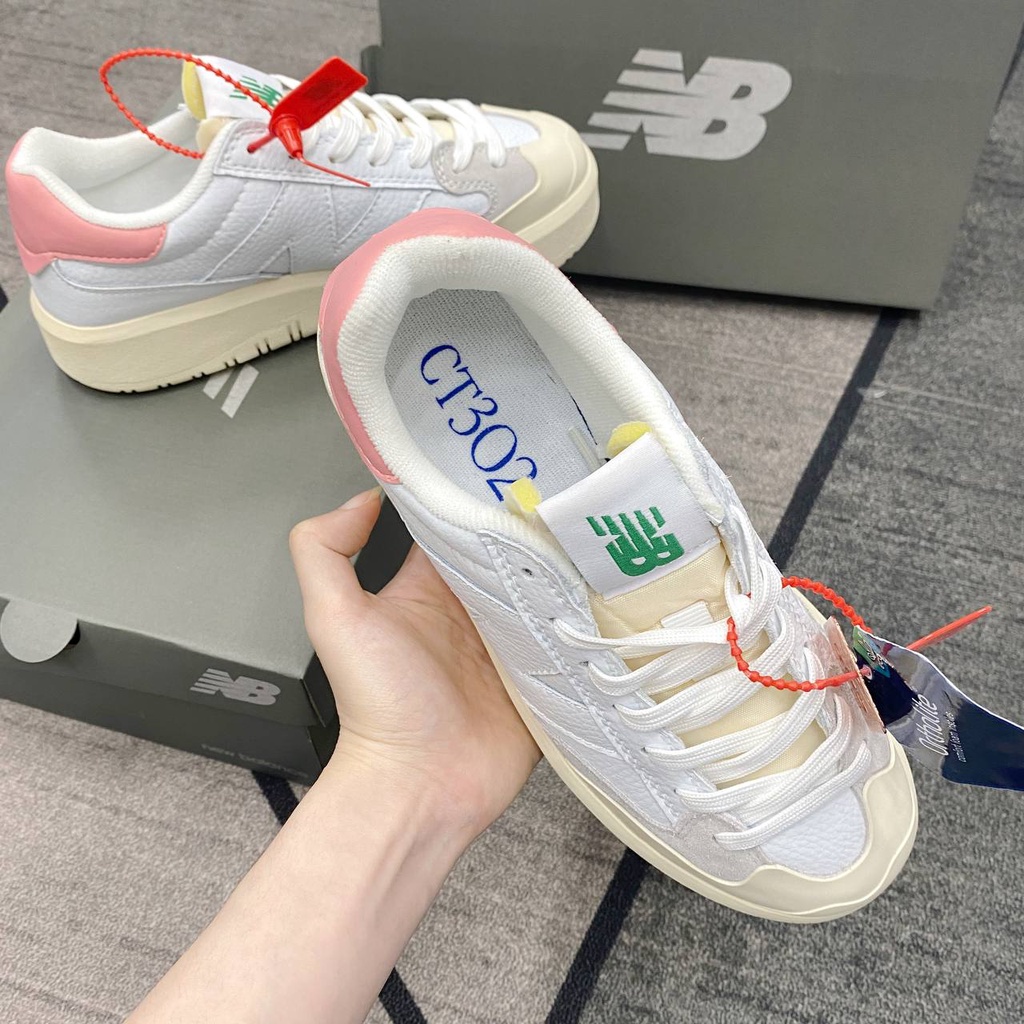 GIÀY THỂ THAO NB CT302 TRẮNG CAM  11 FULL BOX TAG