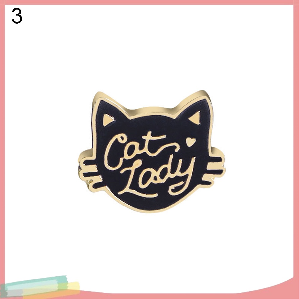 Ghim cài áo hình mèo và quả trứng sáng tạo