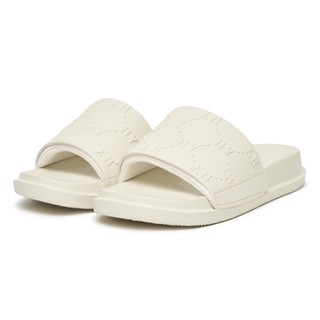 [Chính Hãng] Dép Quai Ngang Mound Dia Monogram - Màu Trắng
