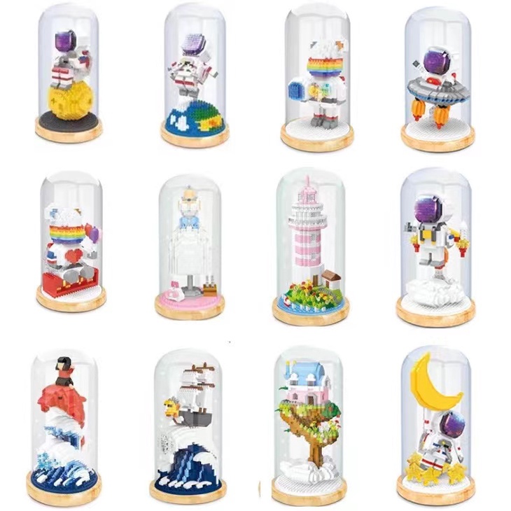 Mô Hình Lắp Ráp Nhân Vật Trong Phim Hoạt Hình Xinh Xắn