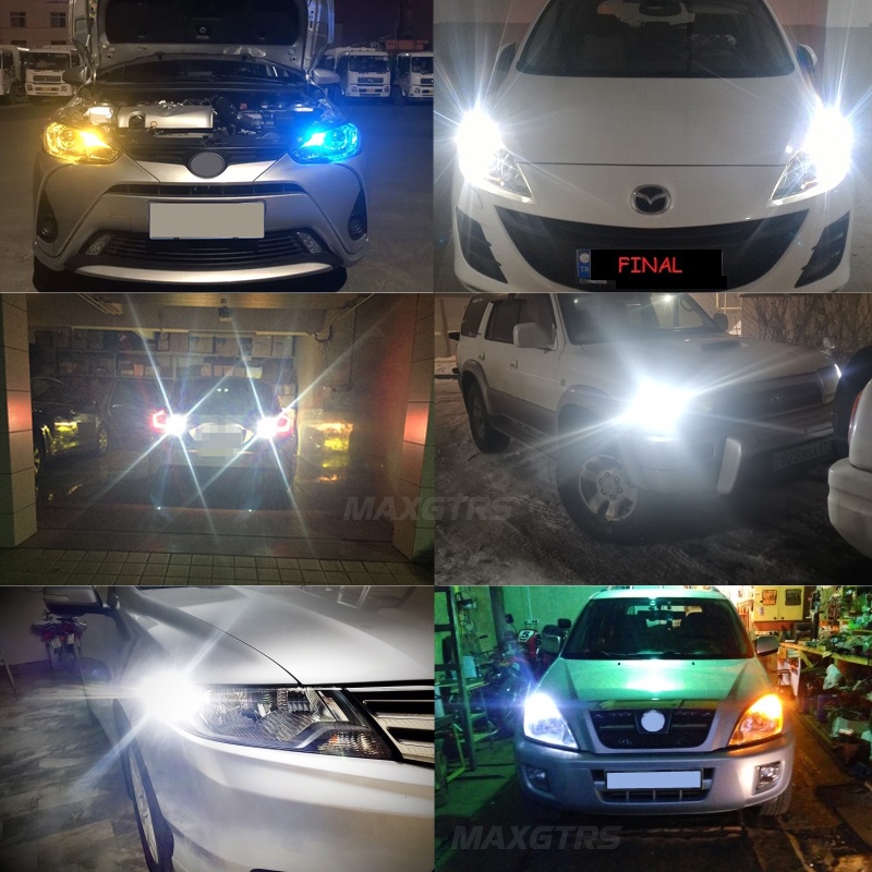 Bóng ĐèN LED Tự ĐộNg Thay Thế CANBUS W5W 168 194 3570 Chip T10 72W