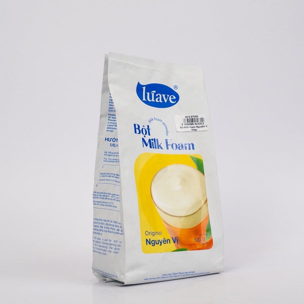 Bột Milk Foam Nguyên Vị 500gr