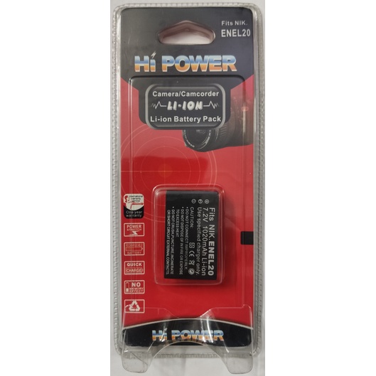 Pin máy ảnh Nikon ENEL20 Hi Power / Sanger