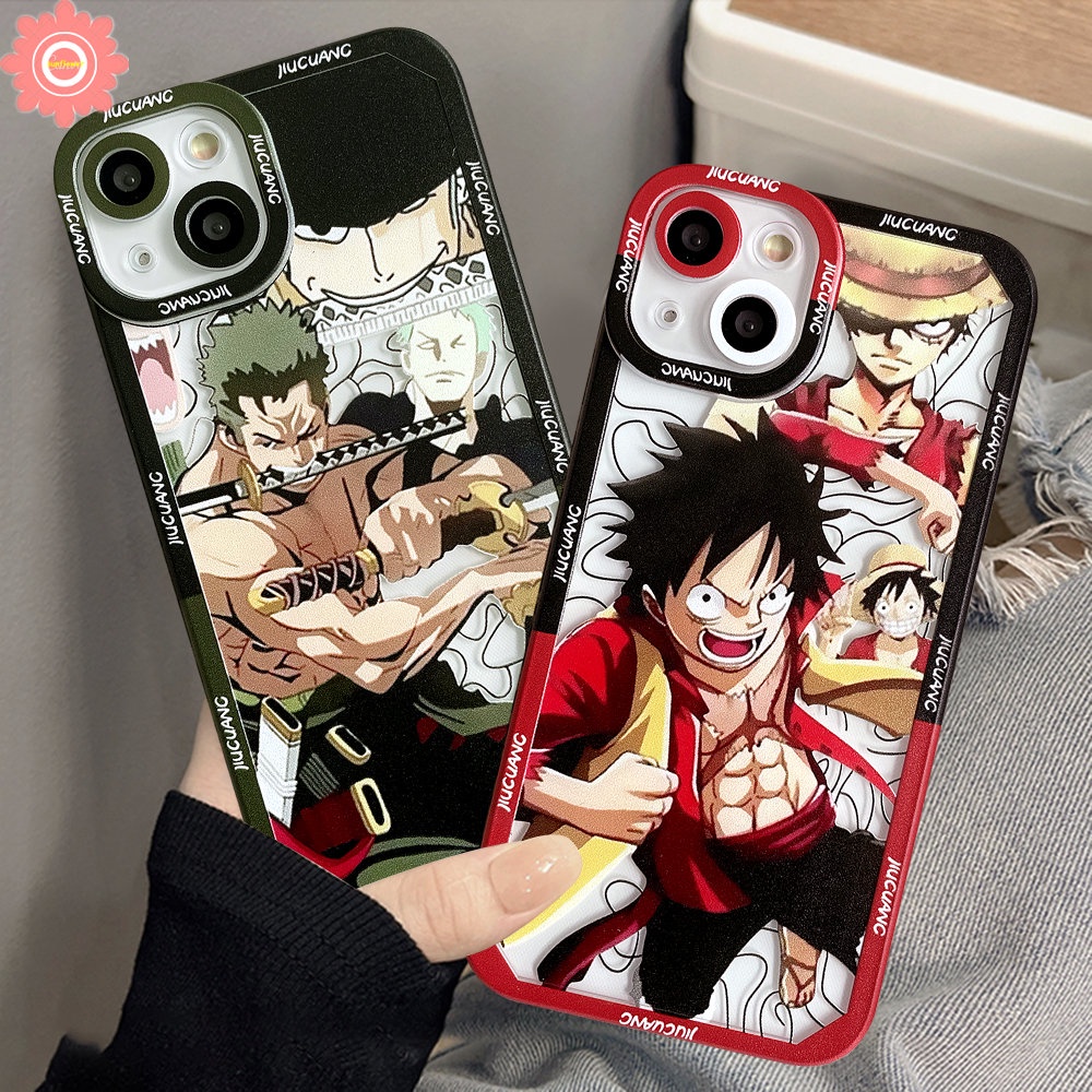 Ốp Điện Thoại TPU Mềm Chống Sốc Họa Tiết One Piece Cho iPhone XR X XS Max 6 6s 8 7 Plus 11 14 13 12 Pro Max SE 2020