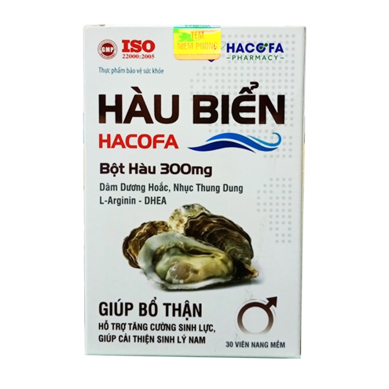 HÀU BIỂN HACOFA- Bổ thận, giảm đau lưng, mỏi gối