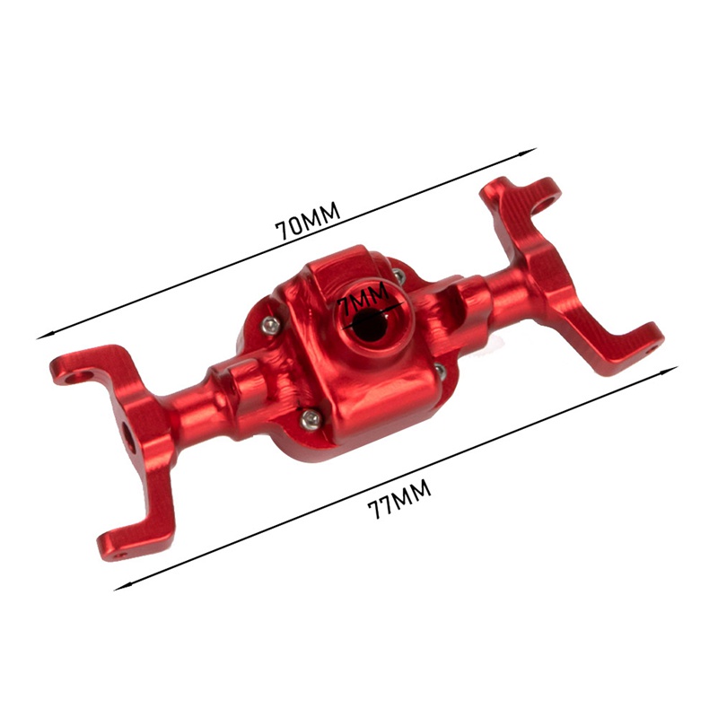 Trục Trước Và Sau Bằng Kim Loại Thay Thế Chuyên Dụng Cho Xe Hơi Địa Hình Điều Khiển Từ Xa 1: 18 LC80 Land Cruiser