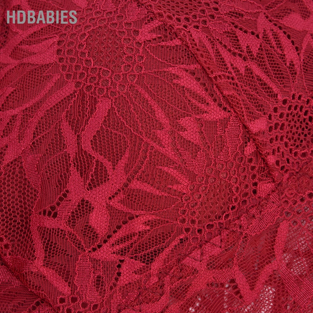 HDbabies Áo Ngực Ren Nữ Liền Mạch Thoáng Khí Có Thể Điều Chỉnh Dây Sling Top Quần Lót Sau Sinh Thao