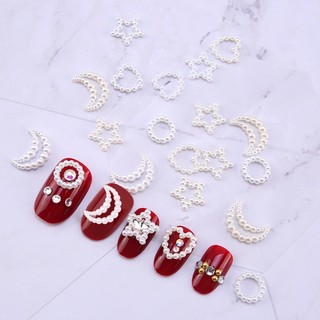 Set 25c  Hạt Trai - Phụ Kiện Nails - Trang Trí Móng