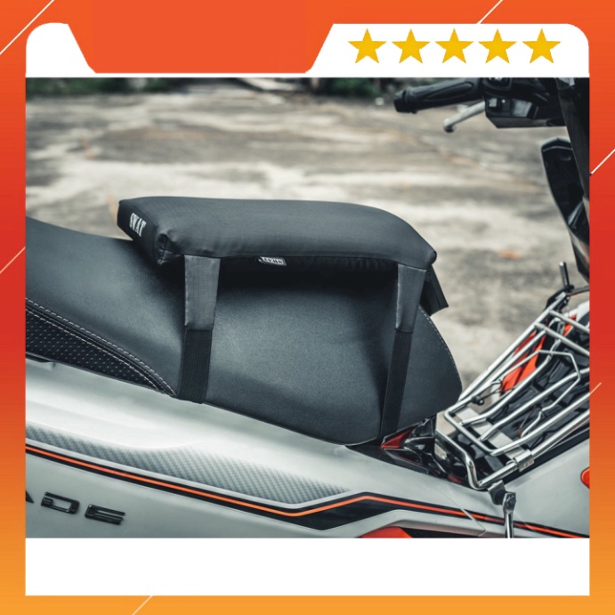 Đệm Lót Yên Xe Máy Đàn Hồi Siêu Êm, Chống Thấm Nước - Phụ Kiện Phượt