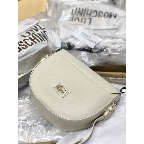 Túi Đeo Chéo Da Thật Moschino Love Fancy Bay