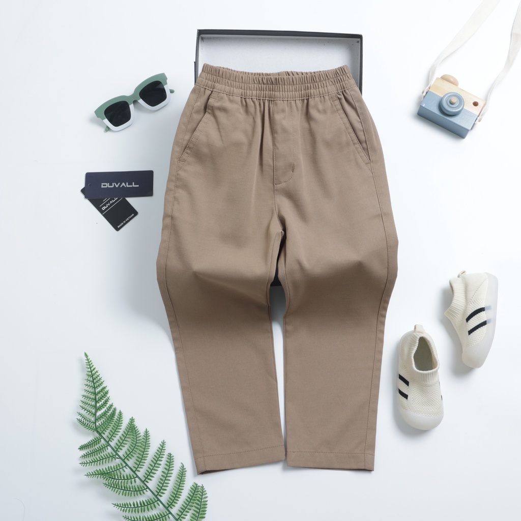 Quần Ống Suông Khaki cho Bé