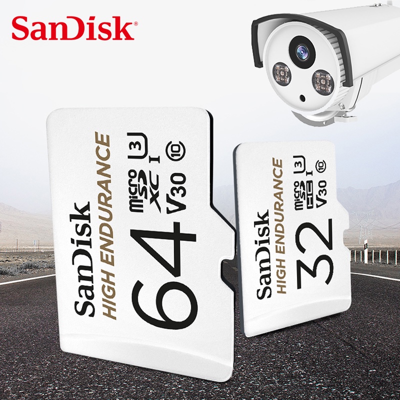 Thẻ Nhớ SanDisk 16GB 64GB 128GB 256GB Class 10 U3 V30 Lên Đến 100MB / s microSD 32GB U1 HD 4K
