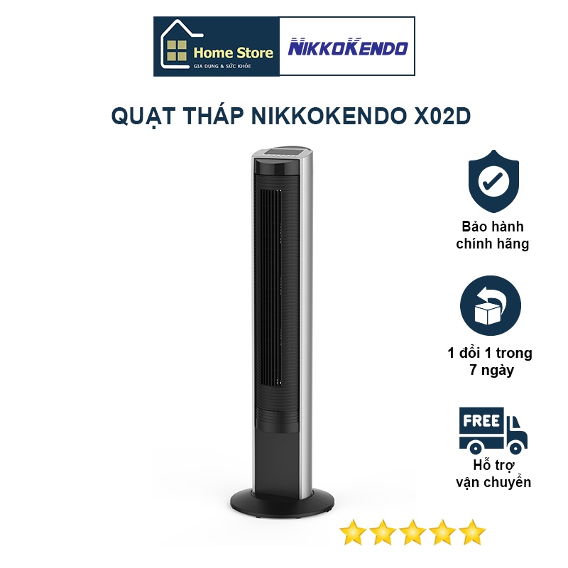 Quạt tháp Nikkokendo X02D công nghệ Nhật Bản - Hàng chính hãng Nikko kendo