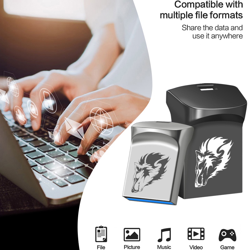 Usb 3.0 Dung Lượng 512GB 256GB 128GB 64GB 32GB 16GB 4GB Có Móc Khóa