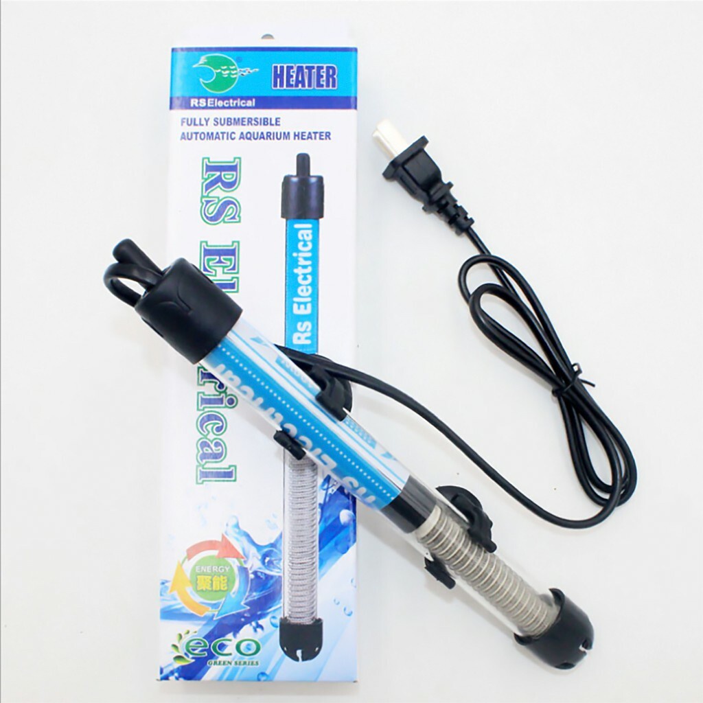 Sưởi Cho Bể Cá Cảnh RS 25w 50w 75w 100w 200w, Sưởi bể cá RS giá tốt