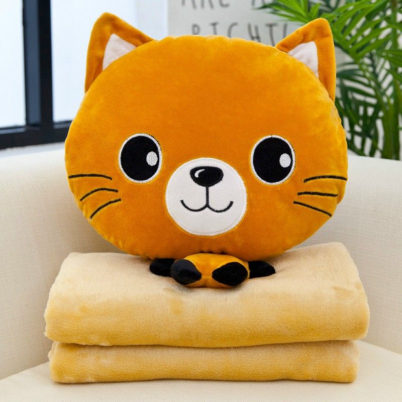 Bộ Chăn Gối Văn Phòng , Chăn Kèm Gối Đa Năng Hình Thú Nhiều Mẫu Đẹp