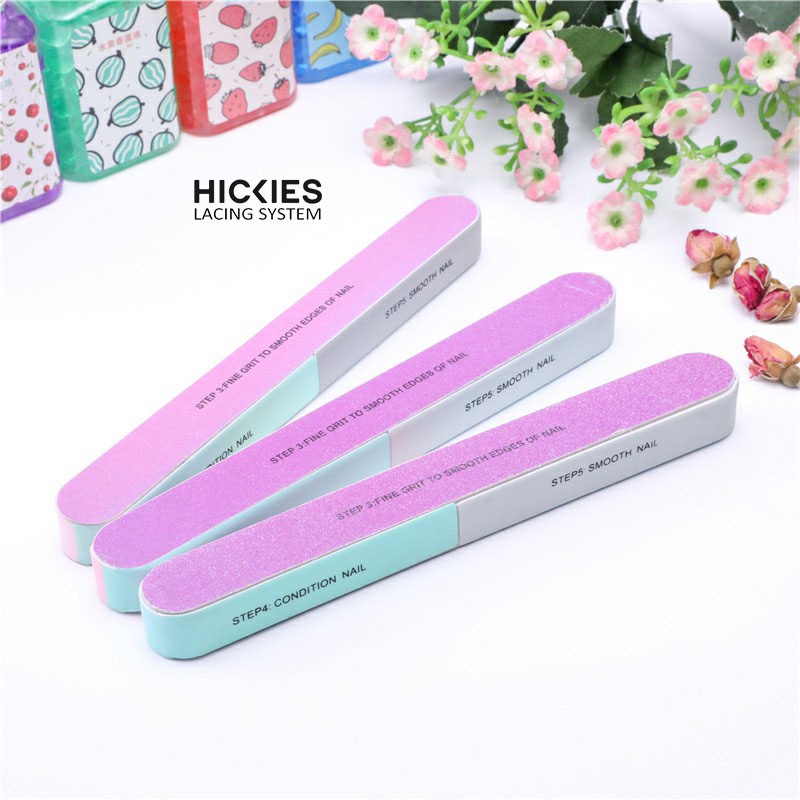 Thanh Dũa Móng Tay 6 Mặt Chuyên Dụng, làm sạch móng tay, làm nail - hickies lacing system