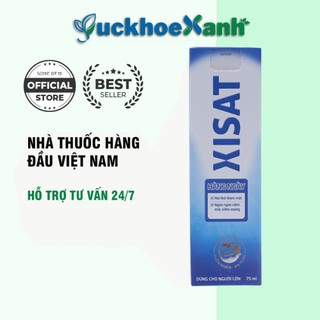 Xịt mũi xisat người lớn chai 75ml