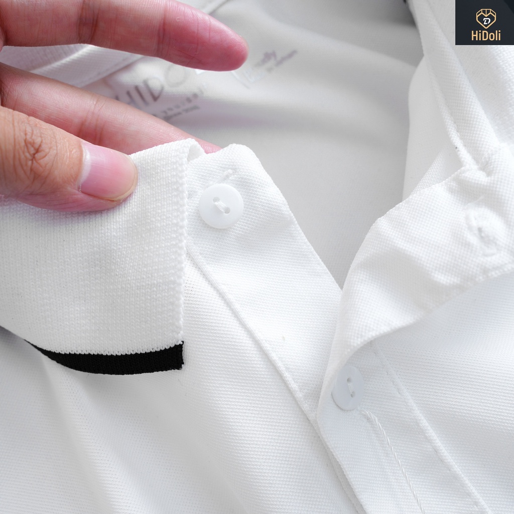 Áo thun POLO nam thiết kế SỌC VAI chất liệu vải cotton cá sấu mềm mịn, thoáng mát tay ngắn sang trọng MANSTORE 02