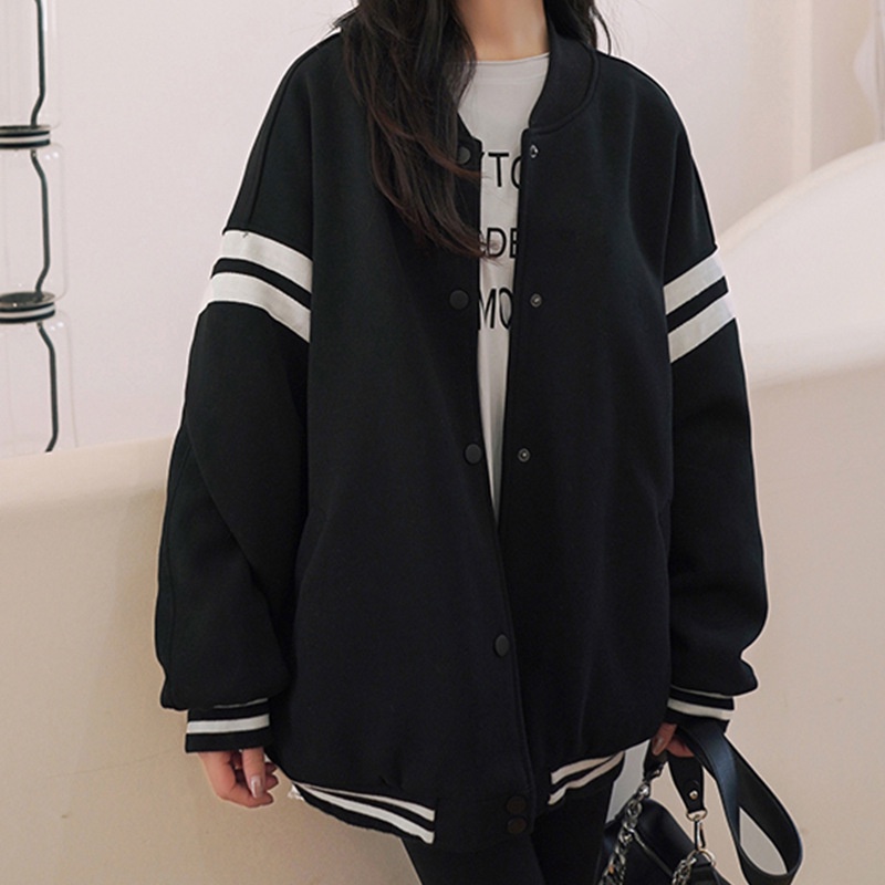 Áo Khoác Dáng Rộng Thời Trang harajuku Cá Tính Cho Nữ