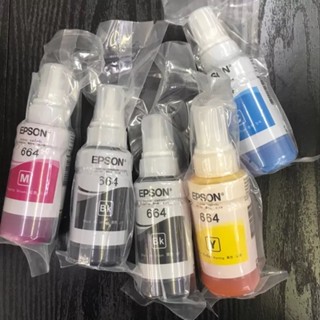 Bộ mực in 4 màu mã 664 dùng cho Epson L110,L120, L210,L220, L300,L310, L350