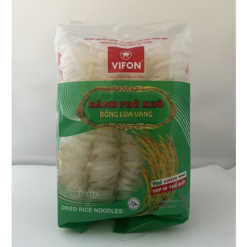 Bánh Phở Khô Bông Lúa Vàng Vifon 400g