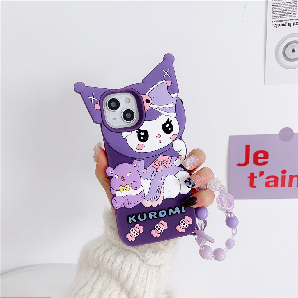 Ốp Điện Thoại Silicon Mềm Họa Tiết Hoạt Hình Ba Chiều Cho iphone Case 14 Pro Max 13 Pro Max 12 Pro Max