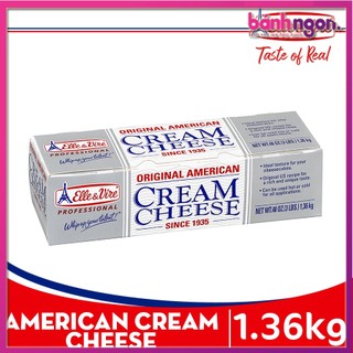 Phô mai kem mỹ cao cấp elle & vire 1.36kg