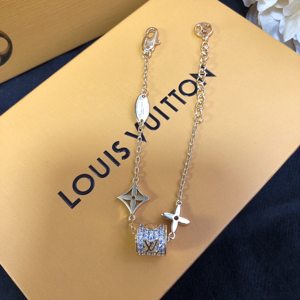 Louis vuitton Vòng Cổ / Khuyên Tai / Vòng Tay lv In Chữ Thời Trang Cho Nam Và Nữ