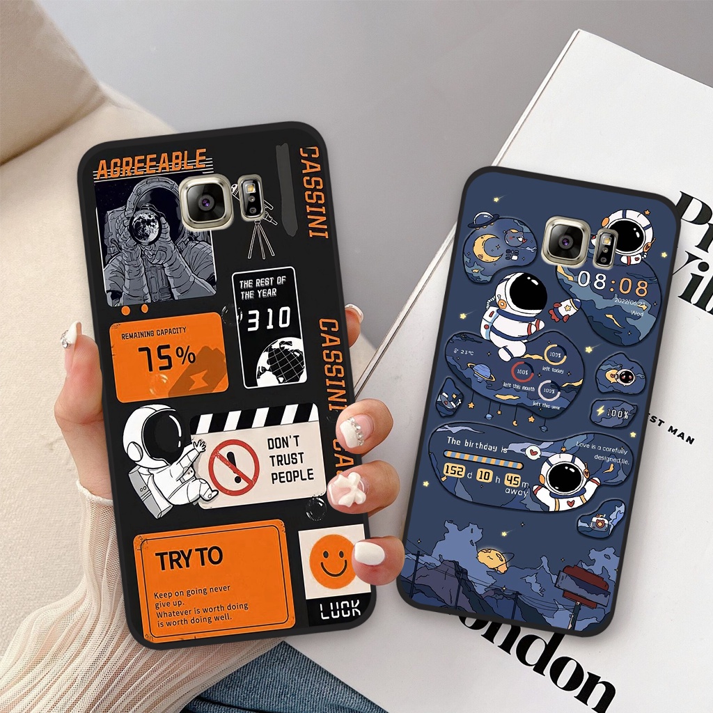Ốp lưng Samsung Galaxy S6 / S6 Edge / S7 / S7 Edge hình vũ trụ, phi hành gia astronaut độc đáo
