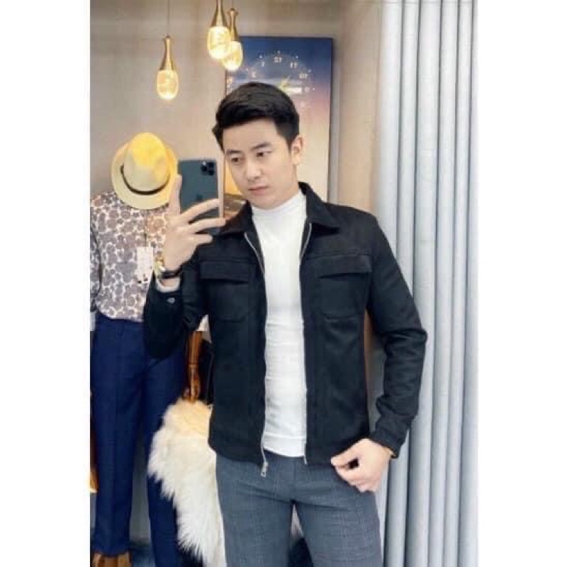 ÁO KHOÁC NAM DA LỘN MỚI NHẤT 2022