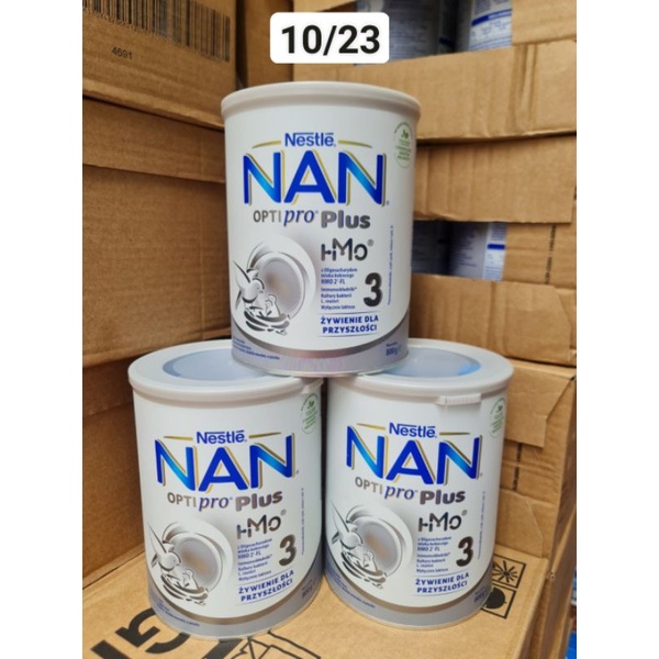 Sữa nan optipro plus CHÂU ÂU  số 1 2 3 800g hàng bao check