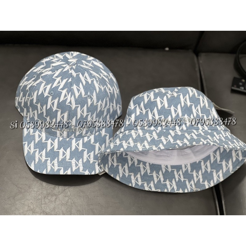 Combo 1 cặp nón 2 cái vành kết cao cấp vải Demi Jeans họa tiết cao cấp xịn xò nam nữ cặp đôi