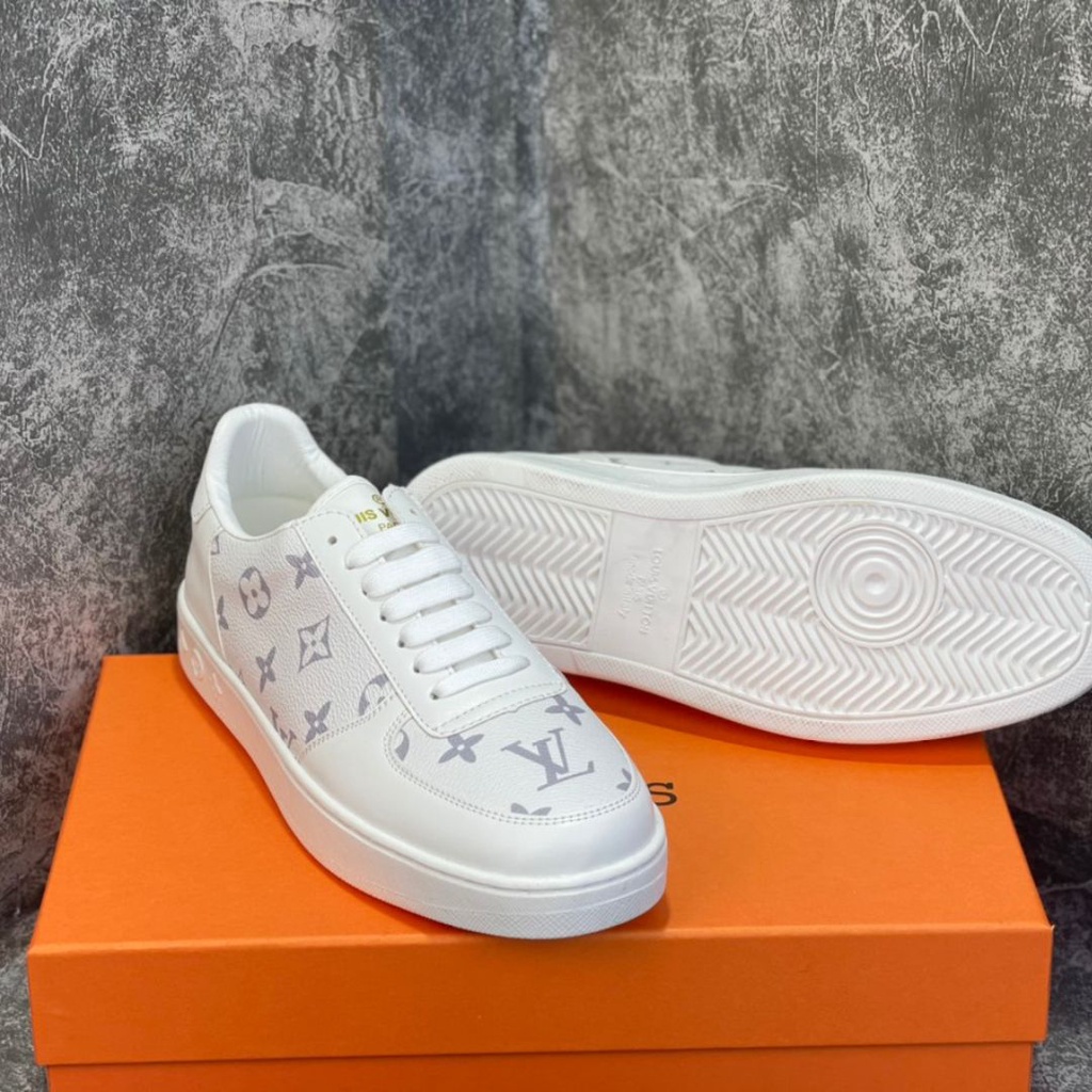 Giày Nam LV Sang Trọng Đẳng Cấp - Đế làm từ cao su đúc đi êm chân - Dễ phối đồ -DL7013