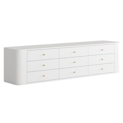 SELINA, Kệ tivi, kệ để đồ TVD_022, 180x40x45cm, kệ gỗ Scandi Home