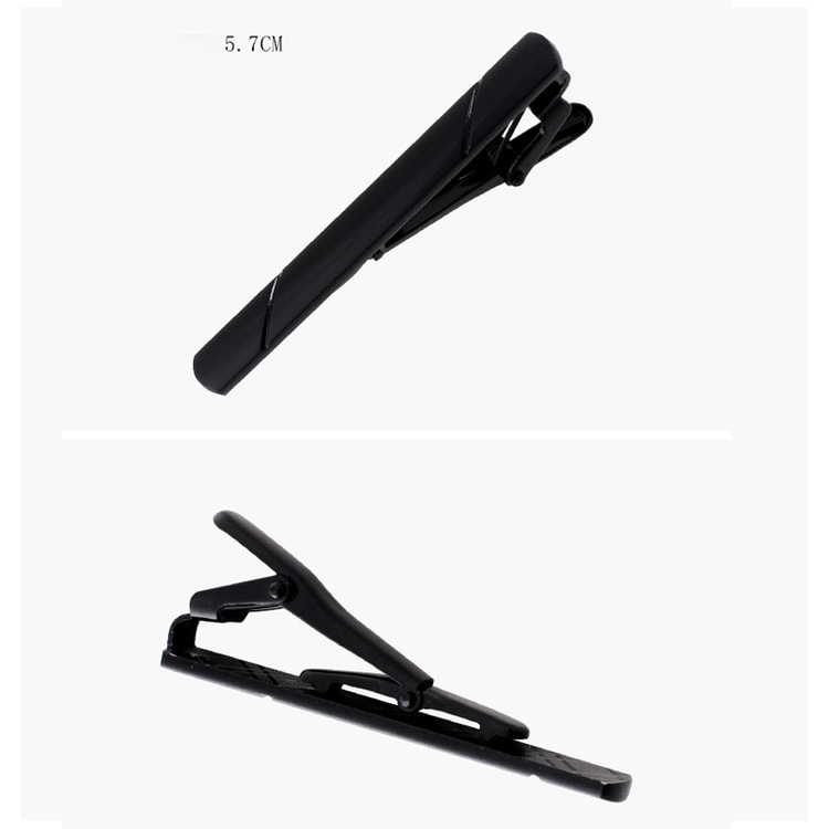 Kẹp cà vạt Nam thời trang kim loại cao cấp 6cm phù hợp cà vạt 7cm trở lên Cope88 KCV01