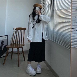 Áo pull cổ tàu dài tay ( có sẵn )